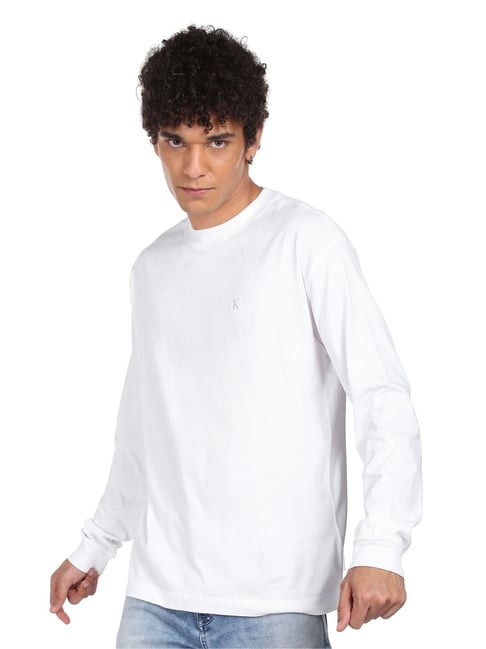 Calvin Klein Jeans Bright White Comfort Fit T-Shirt