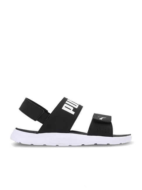 Puma Men's Black Floater Sandals