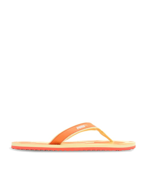 Puma Women's Mia Wns V2 Orange Flip Flops