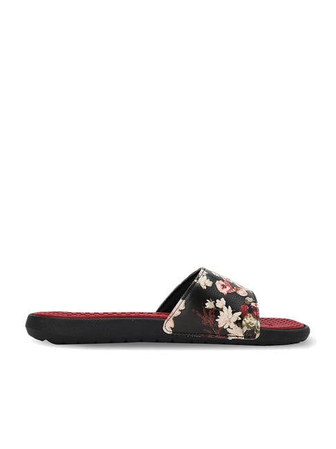 Puma Women's Cool Cat Winter Flower Wns Black Slides