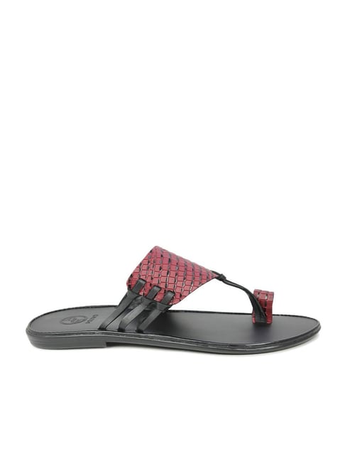 Buy Privo by Inc.5 Men's Cherry Toe Ring Sandals for Men at Best Price @  Tata CLiQ