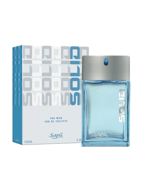 Buy Sapil Solid Blue Eau De Toilette For Men 100 ml at Best