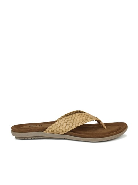 Inc 5 Inc.5 Women's Beige Thong Sandals