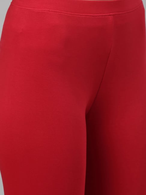 Buy Kryptic Red Leggings for Women's Online @ Tata CLiQ