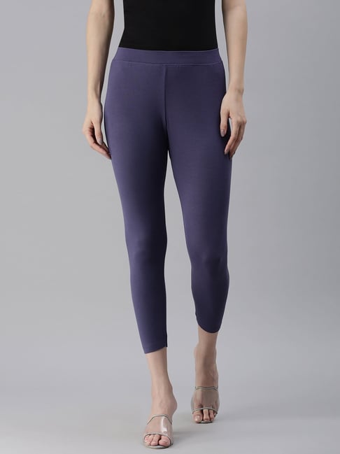 Buy Jockey Purple Printed Sports Leggings for Women Online @ Tata CLiQ