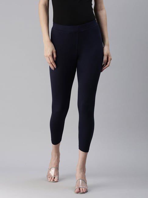 Buy TRENDLOOK Summer Combo leggings Navy Blue+Baby Pink Online at Best  Prices in India - JioMart.