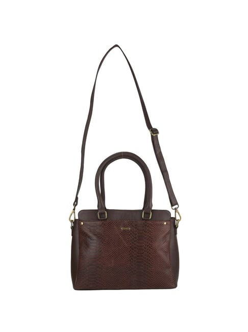 Designer Crossbody Bag: Woodland Leather Navy Ladies