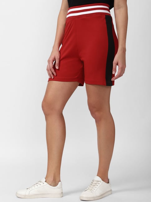 Forever 21 red shorts hotsell