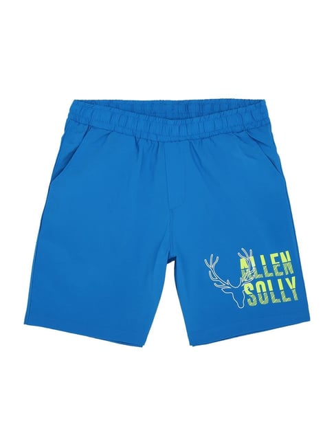 Allen Solly Junior Blue Graphic Shorts