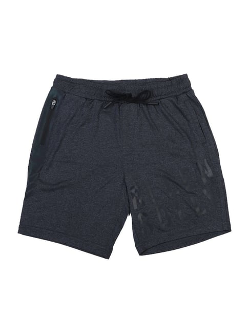 Allen Solly Junior Grey Regular Fit Shorts