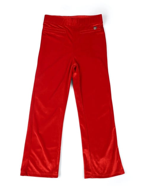 Allen Solly Junior Red Regular Fit Leggings