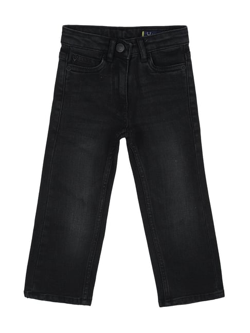 Allen Solly Junior Black Regular Fit Jeans