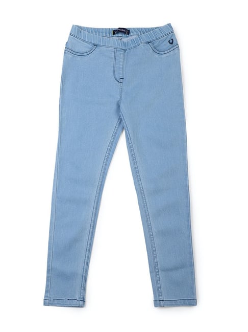 Allen Solly Junior Blue Cotton Regular Fit Jeans