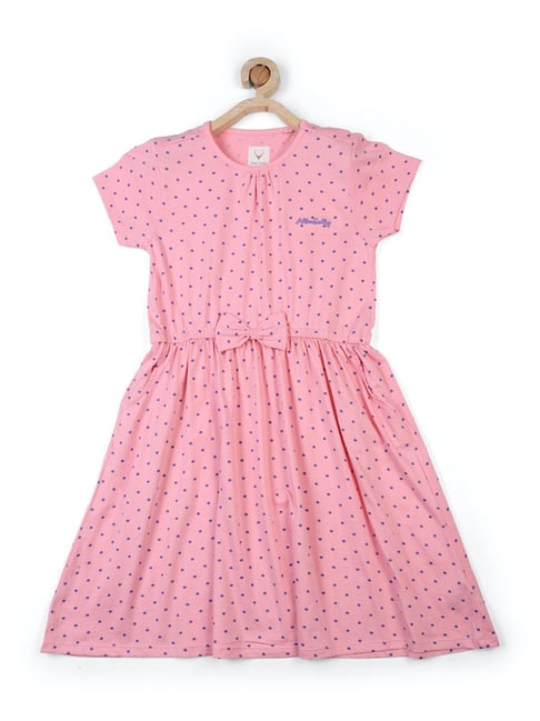 Allen Solly Junior Pink Printed Dress