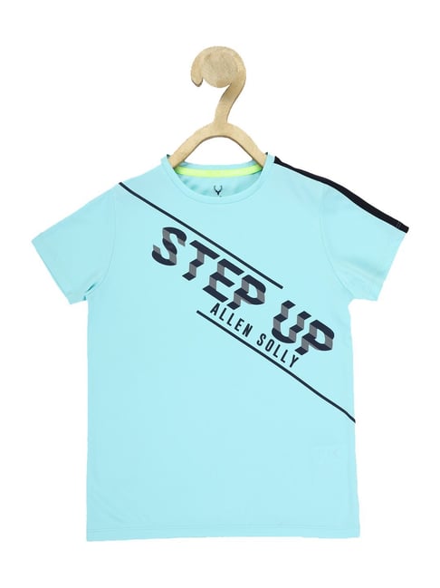 Allen Solly Junior Blue Graphic T-Shirt-picture-24