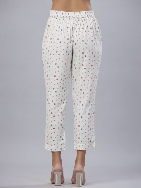 Buy Juniper Beige Cotton Pants for Women Online @ Tata CLiQ