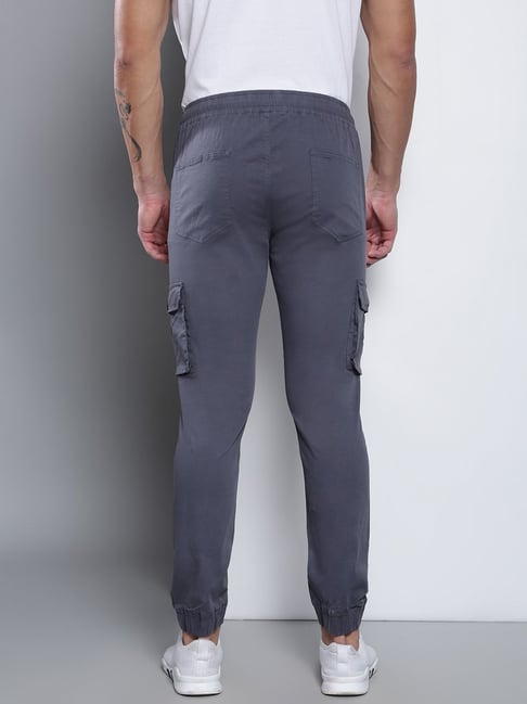 Grey slim fit discount joggers