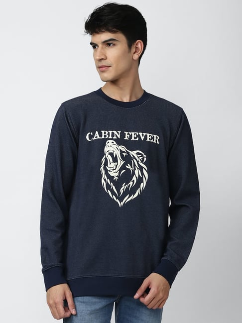 Buy Levi's Black Graphic Print Sweatshirt for Men Online @ Tata CLiQ