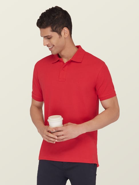 XYXX Red Polo T-Shirt-picture-38