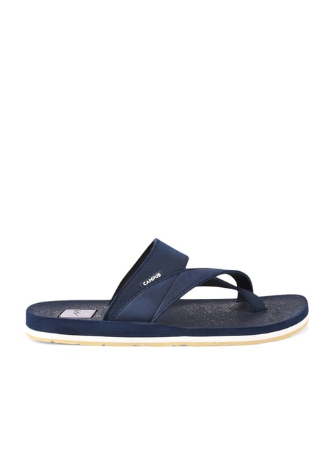 Campus Men's Blue Toe Ring Sandals