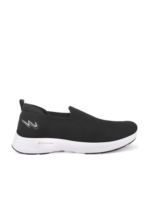 Campus Men's Black Walking Shoes