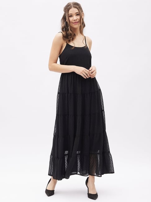 Harpa women's maxi black on sale dress