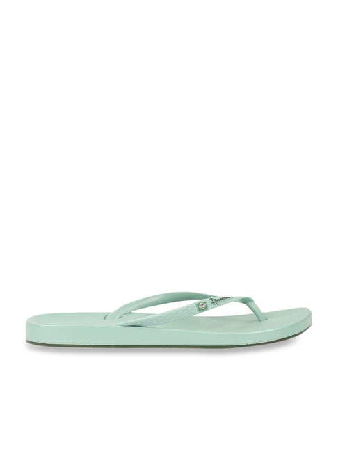 Ipanema Women's Green Flip Flops