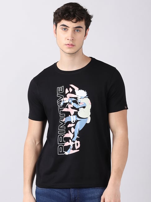 Bushirt Black Cotton Crew T-Shirt-picture-29