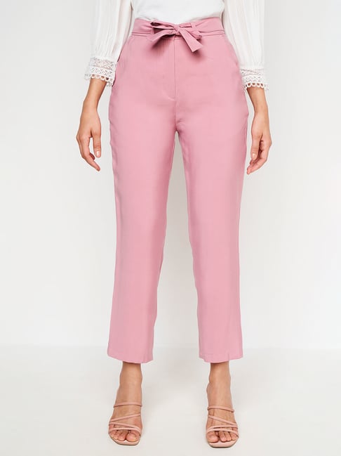 MAX MARA STUDIO | Jerta Trouser | Women | Pink | Flannels Fashion Ireland