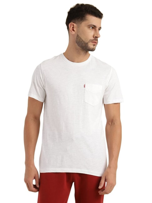 Levi's White Slim Fit T-Shirt