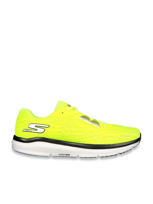 Skechers Men's Go Run Ride 10 Yellow Running Shoes