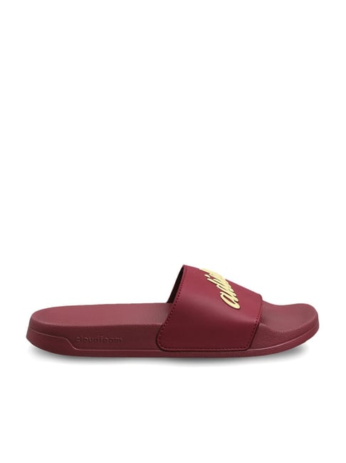 Adidas Women's ADILETTE SHOWER Red Slides