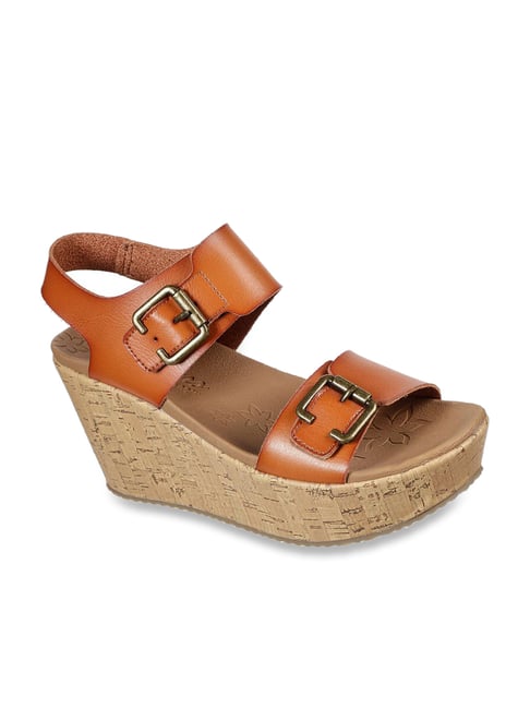 Buy Skechers Women's Wedge Sandal Online India | Ubuy