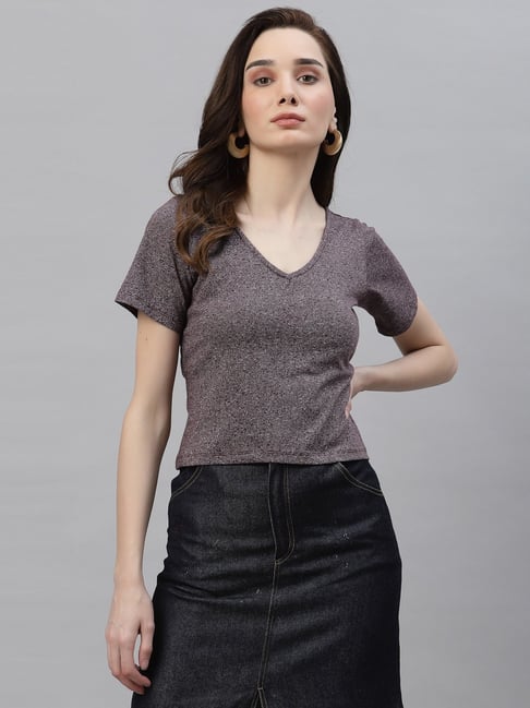 Buy Grey Tops for Women by RIGO Online