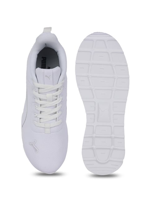 Puma Men's Foam Stride White Running Shoes