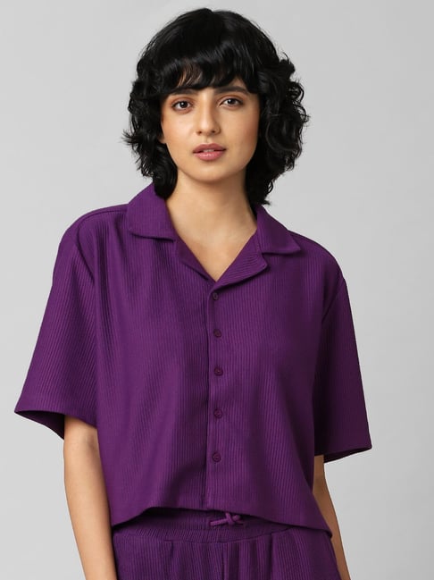 Jersey shirt cheap violet