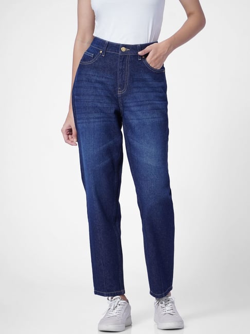 Only Blue Cotton High Rise Jeans-picture-47