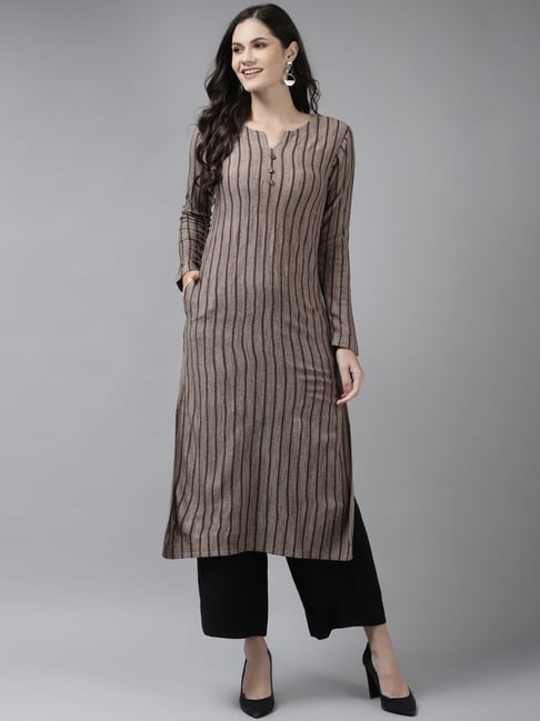 Woolen kurtis design with on sale price