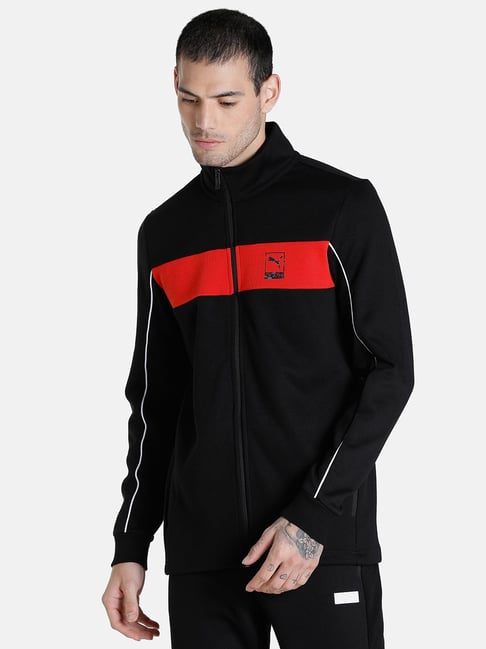 Puma one8 black jacket sale