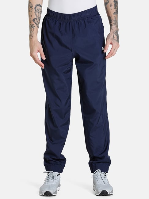 Puma Essentials Blue Slim Fit Track Pants