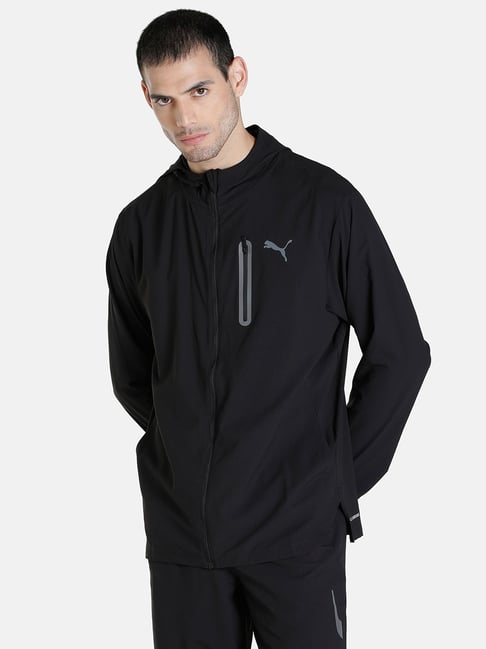 Puma Black Regular Fit Jacket