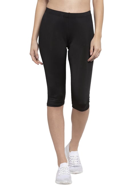 Buy Puma Black Regular Fit Capri Tights for Women Online @ Tata CLiQ