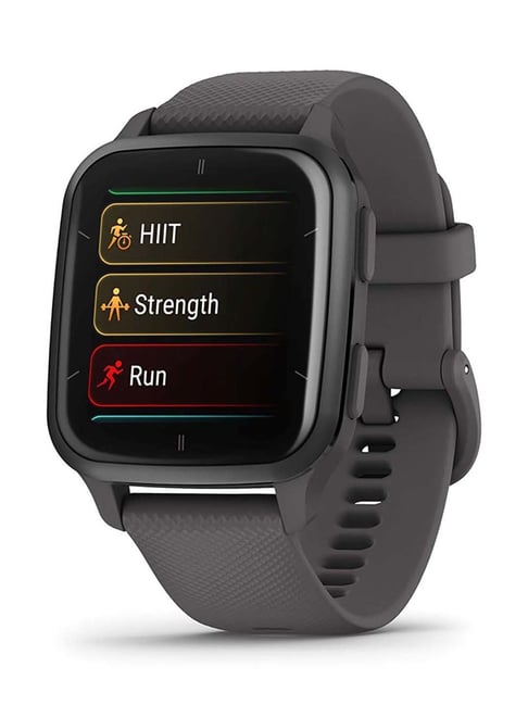 Garmin Venu Sq 2 Smartwatch (Shadow Gray/Slate)