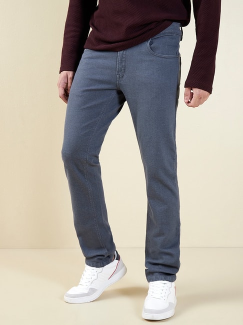 Buy Ascot by Westside Dark Grey Relaxed-Fit Jeans for Online @ Tata CLiQ