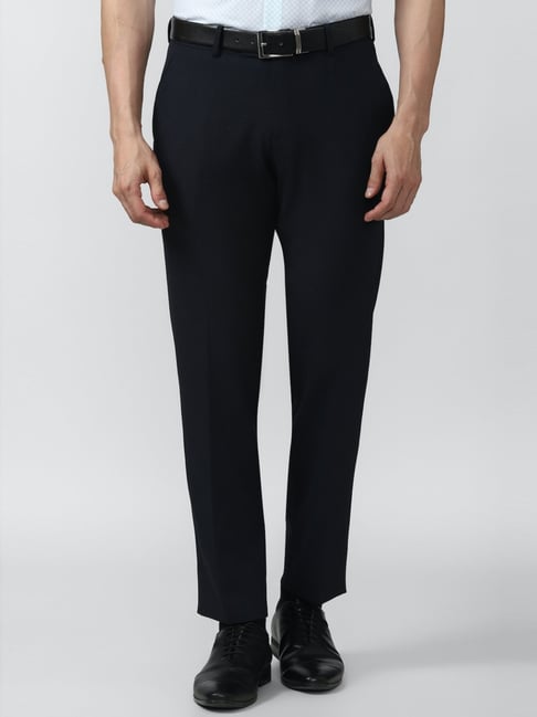 Buy Black CP Slim Fit Casual Trousers for Men Online at Killer  471589