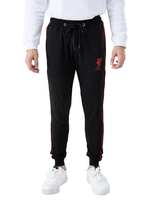 Buy The Souled Store Black Liverpool Fc Unwa Print Joggers for