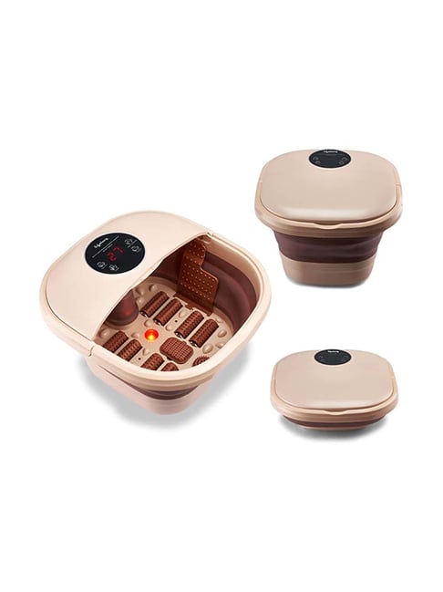 Lifelong LLM378 Electric Foldable Foot Spa Massager (Brown)