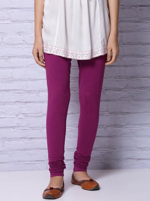 Buy Lyra Kids Pink Skinny Fit Leggings for Girls Clothing Online @ Tata CLiQ