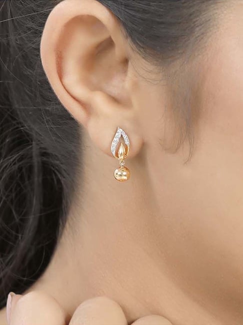 Earrings: Buy Stylish Gold & Diamond Earrings for Women Online | Mia By  Tanishq