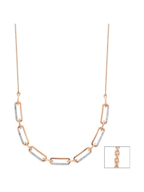 Buy Mia by Tanishq 22k Gold Luminous Triple Layer Chain for Women